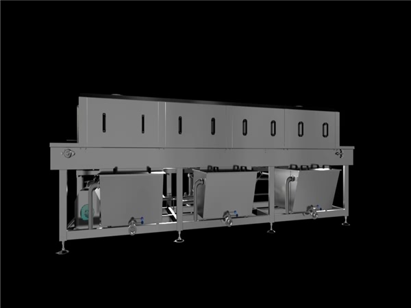 洗箱机，环速隧道式洗箱机，GMP体系标准生产线配套设备