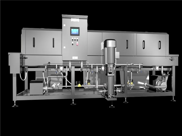 食品筐清洗机、肉制品箱子清洗机、洗筐机